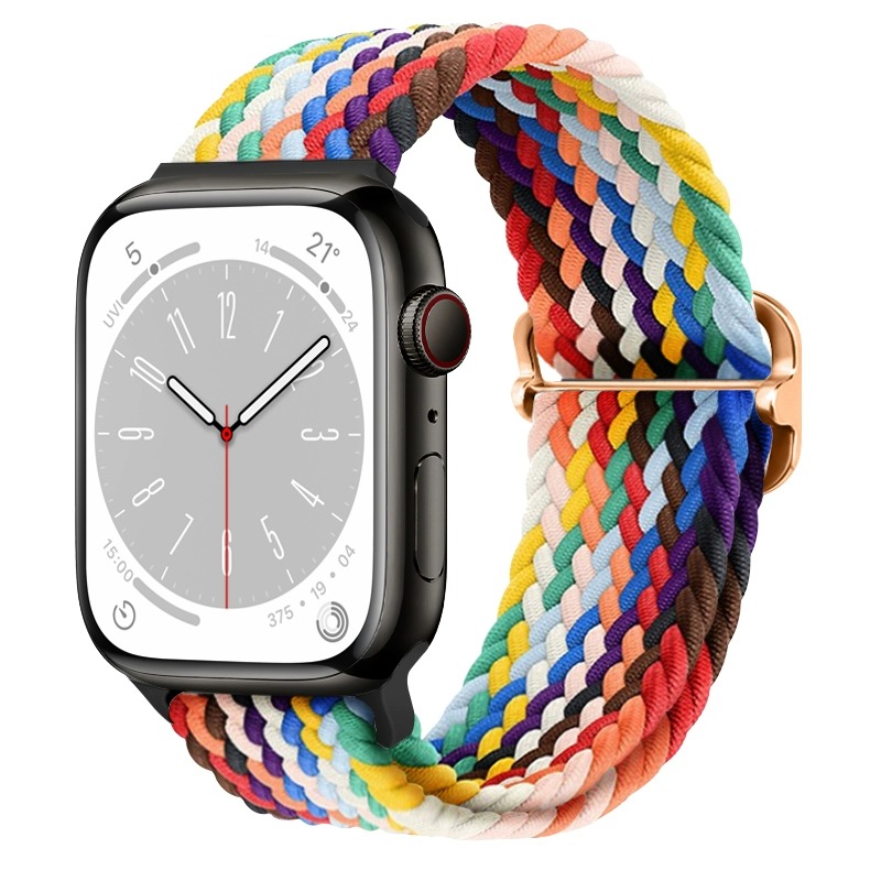 

Biaodaige Часы Strap All Compatibility Nylon Material 120 190mm, Rainbow