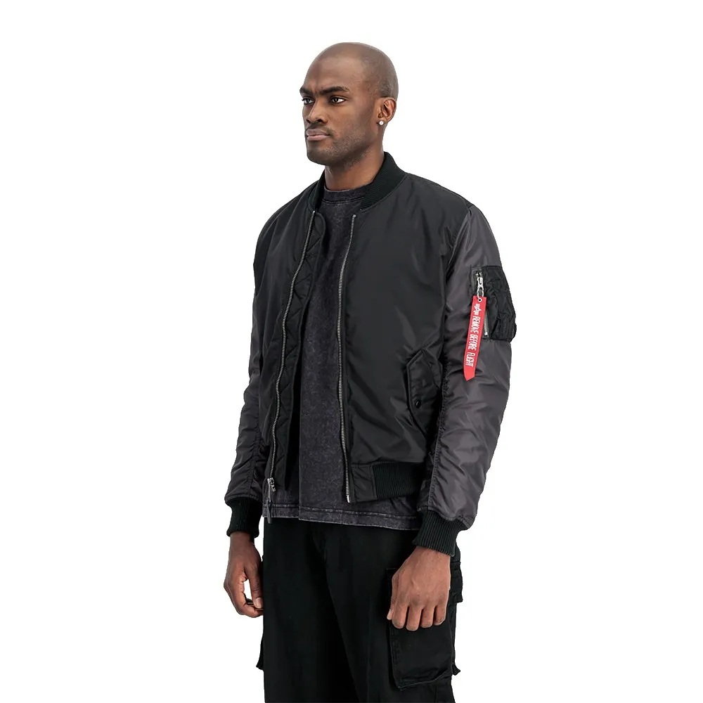 

Куртка Alpha Industries MA-1 Camo, черный