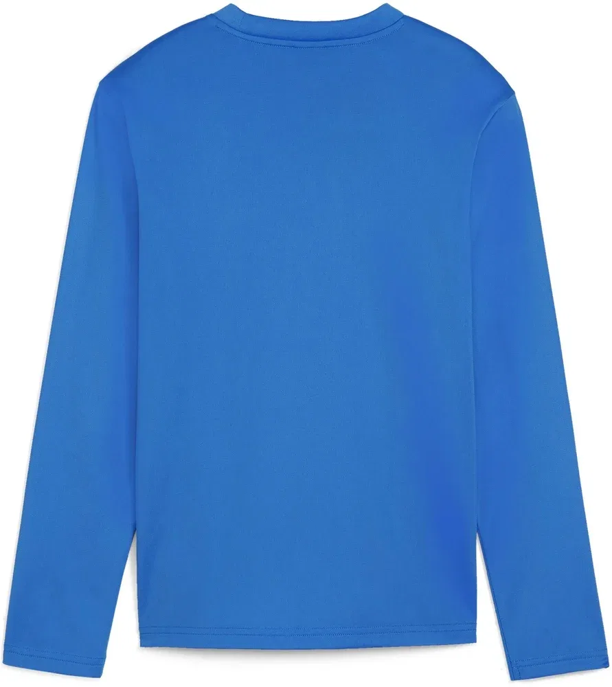 Свитер тренировочный TeamGoal Training Sweat Jr, Puma, синий — фото 2