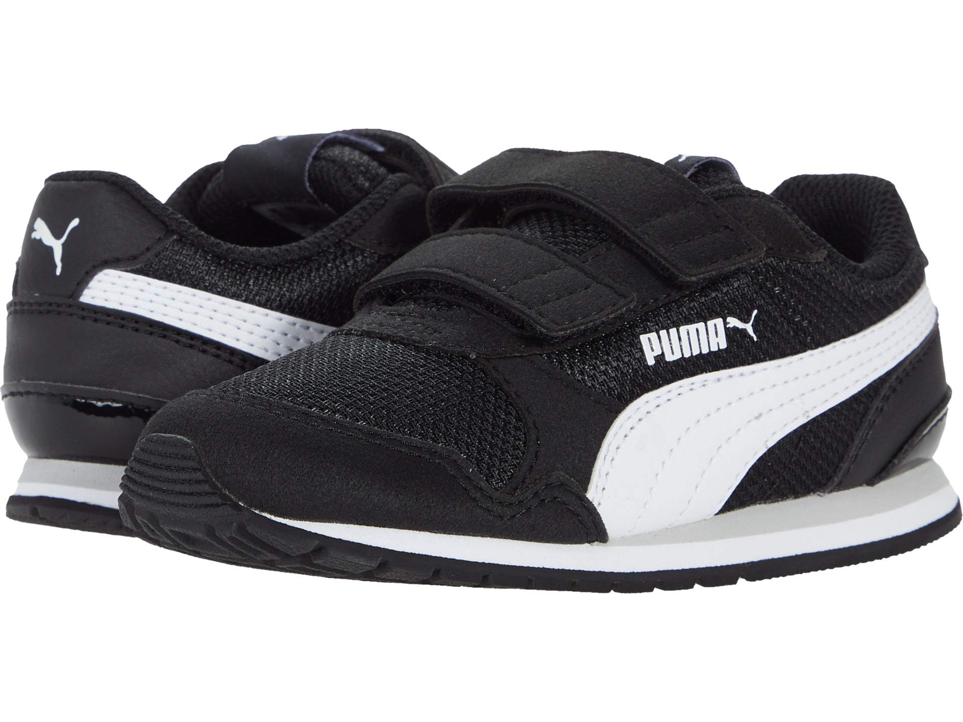 

Кроссовки PUMA Kids ST Runner V2 Mesh V, цвет Puma Black/Puma White/Gray Violet