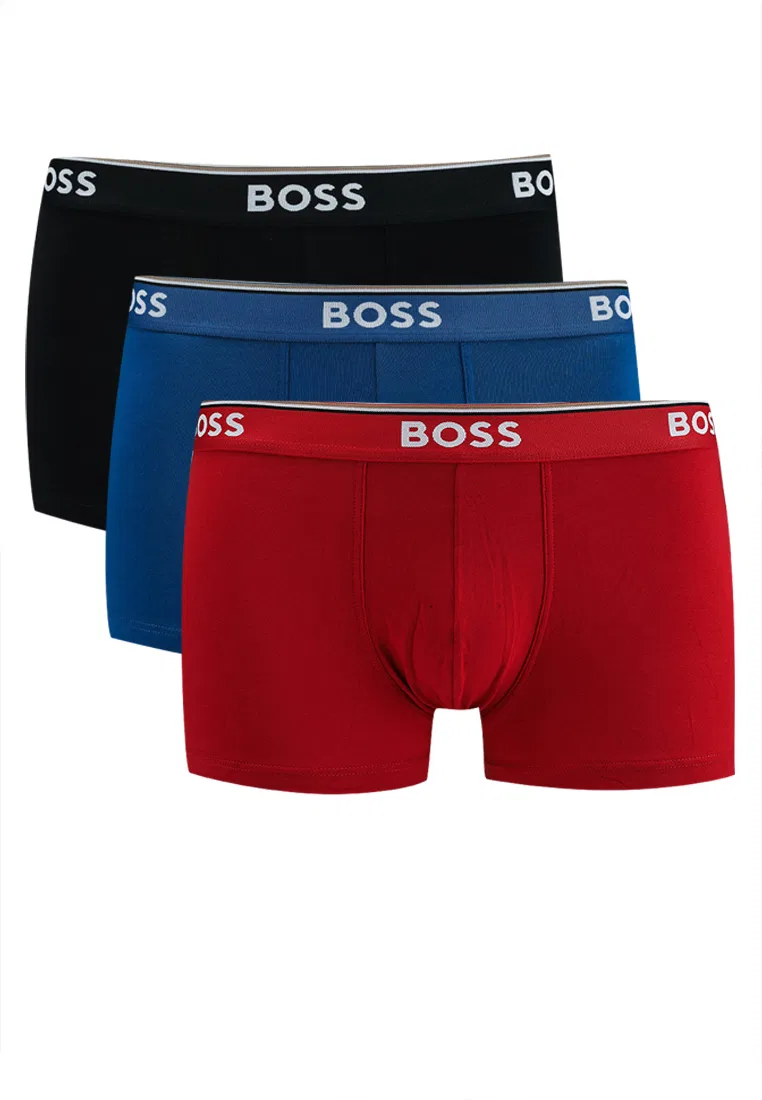 Трусы, 3 штуки, BOSS Body, BOSS, мультиколор