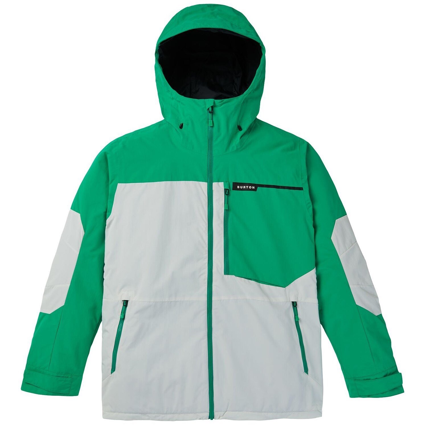 

Куртка Burton Peasy, цвет Clover Green/Stout White
