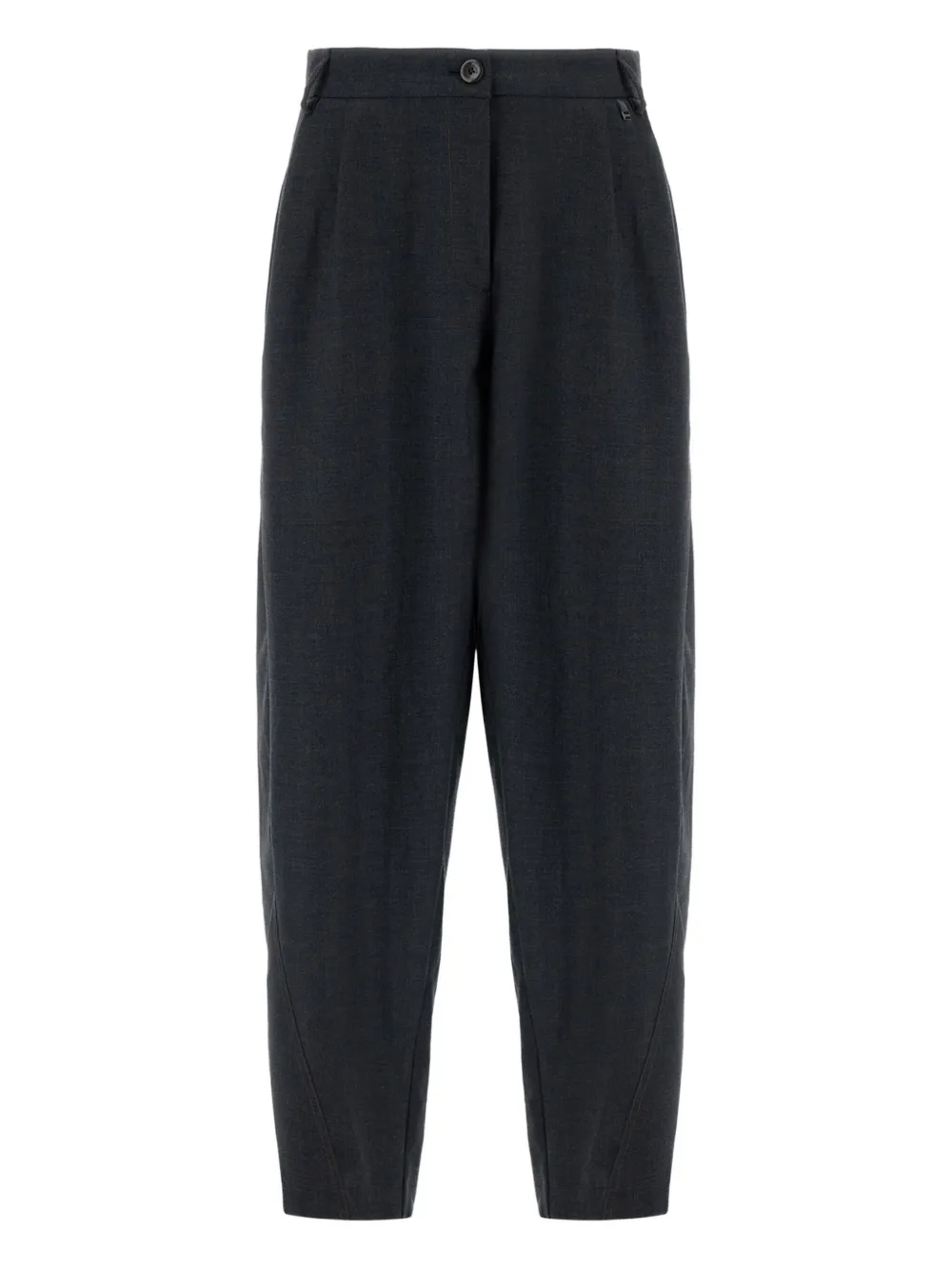 

Брюки с плиссированной отделкой Herno, черный