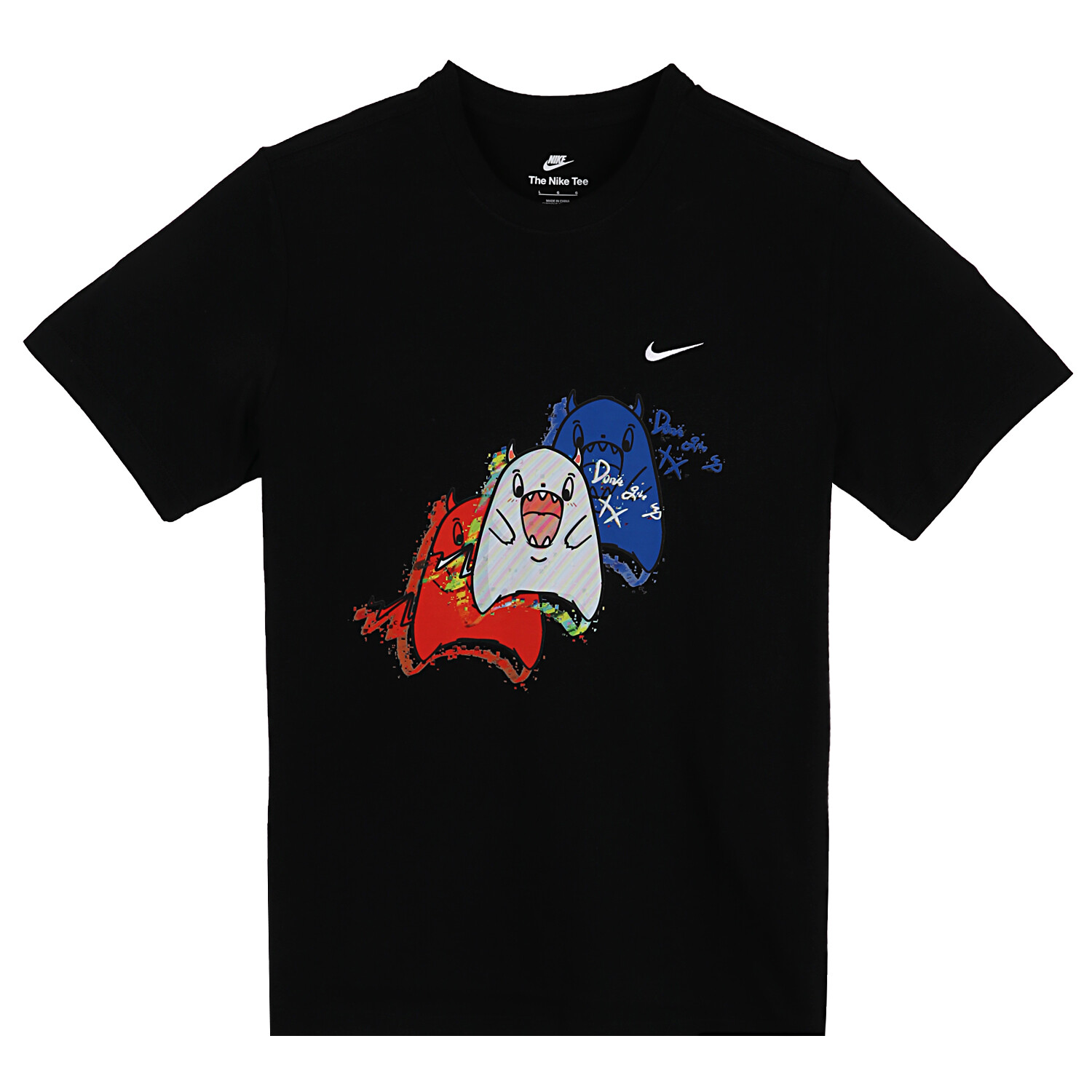 

Футболка мужская черная Nike, черный