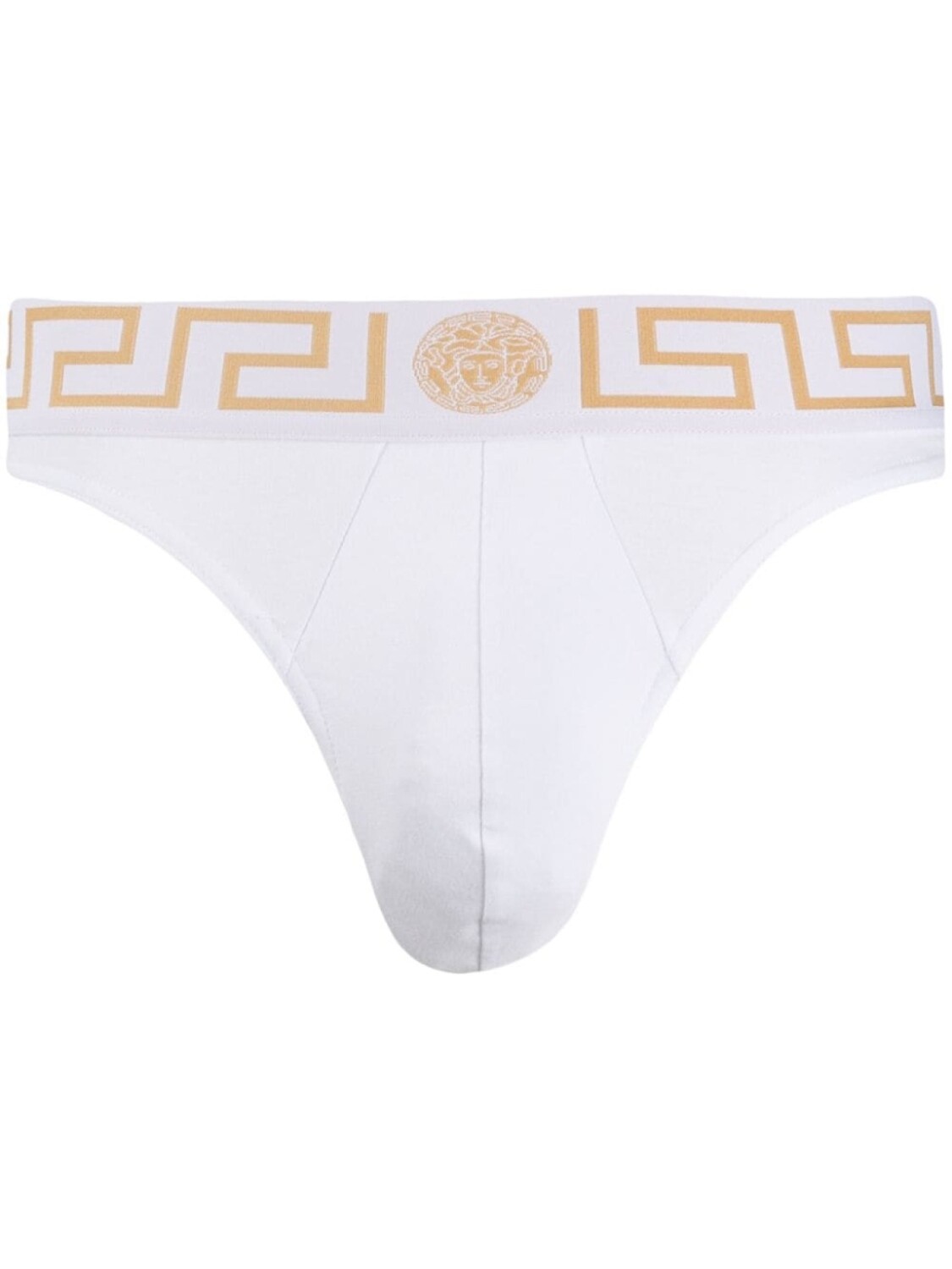 

Versace трусы с отделкой Greca, белый