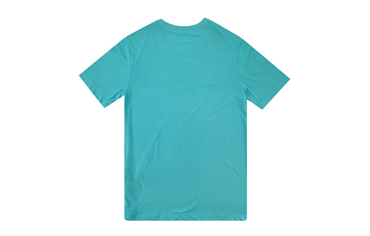 Футболка Nike Casual Quick Dry Basketball Round Neck Sports Short Sleeve Blue, синий — фото 2