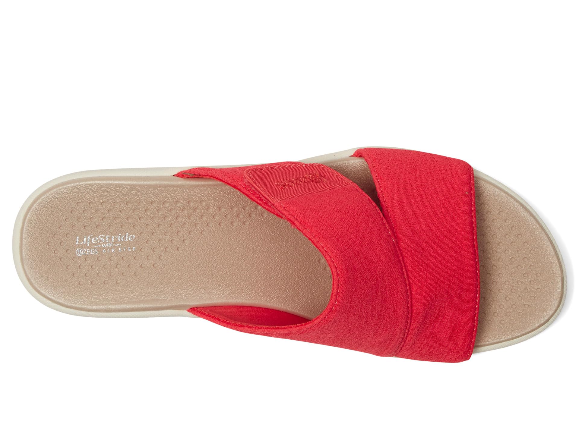 Сандалии LifeStride Carefree Slides, цвет Coral Beach Knit Fabric — фото 2