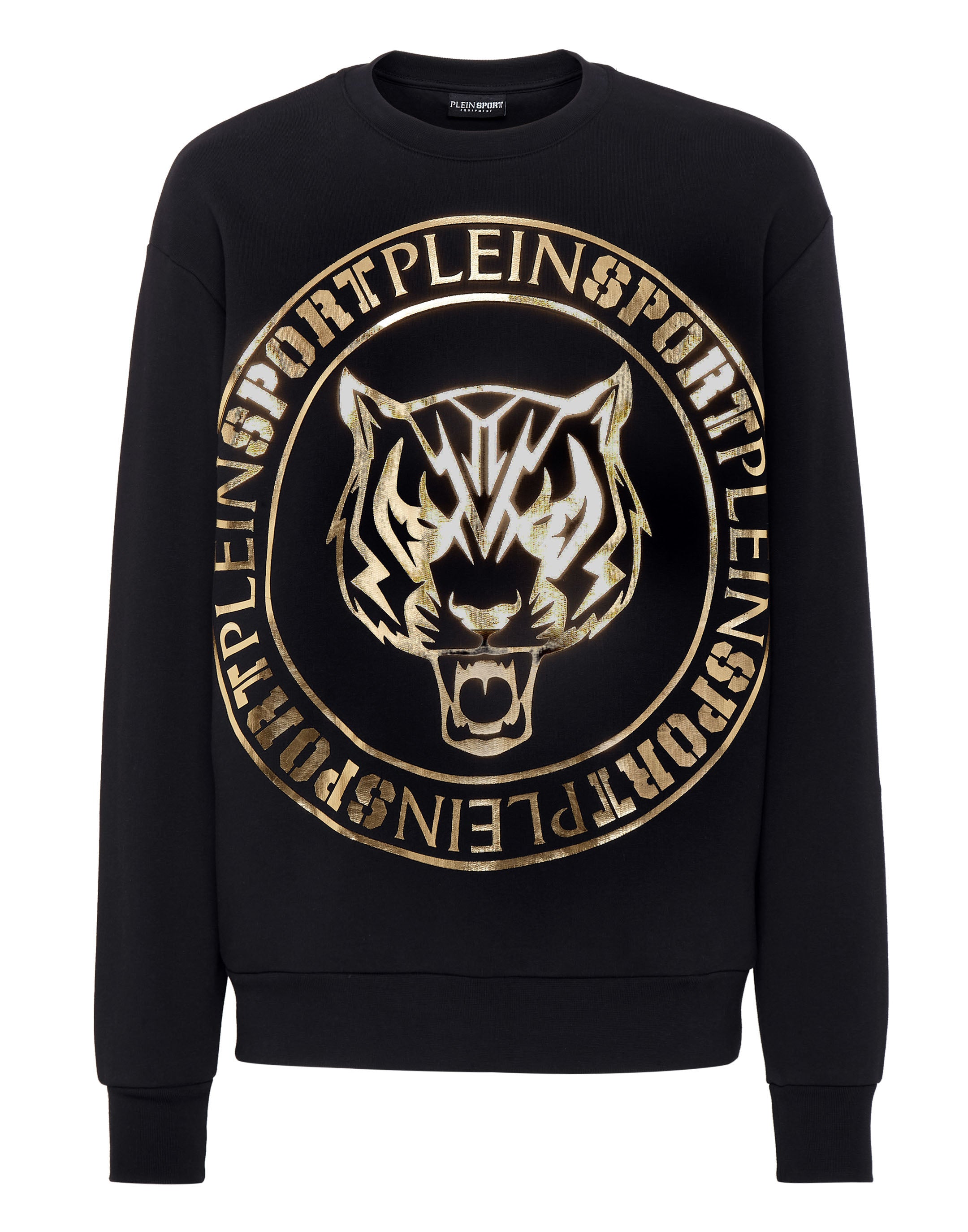 

Толстовка с длинными рукавами Tiger Plein Sport, цвет Black / Gold