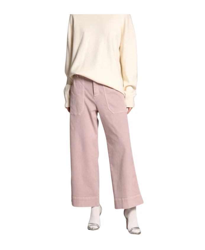 

Широкие брюки-карго цвета античной розы Mason'S, розовый