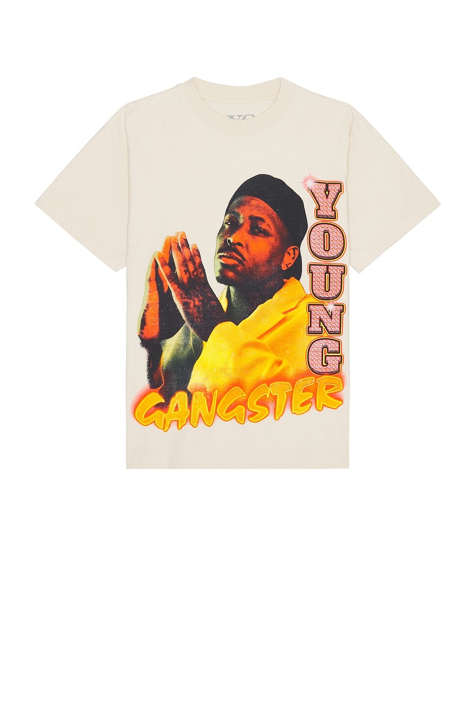 

Футболка Yg Young Gangster Stadium La, цвет Cream
