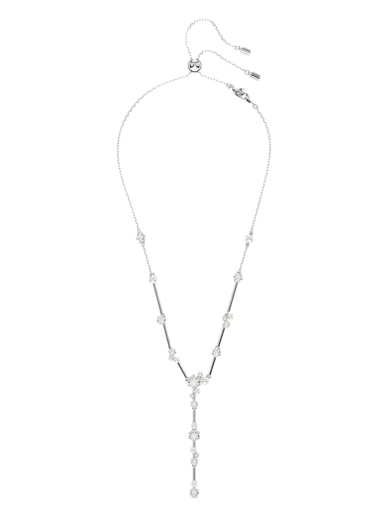 

Колье Constella Y Swarovski, серебряный