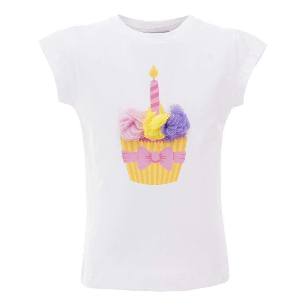 

Белая футболка Cupcake N Candle Mimi Tutu, белый