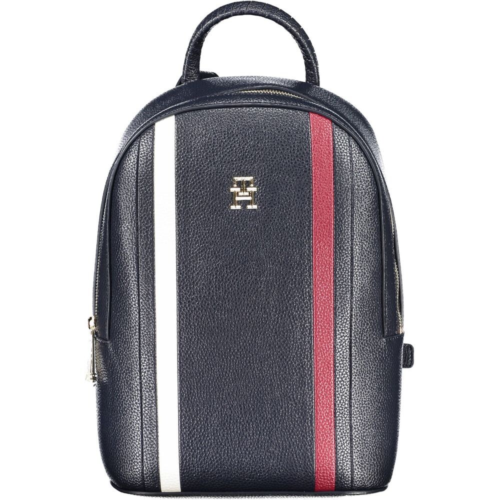 

Синий полиэтиленовый женский рюкзак Tommy Hilfiger