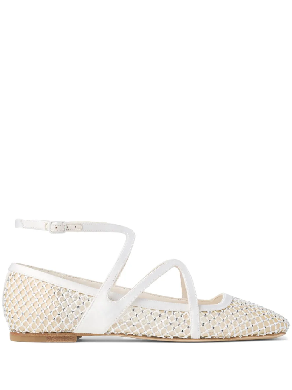Балетки Astoria JIMMY CHOO, нейтральный