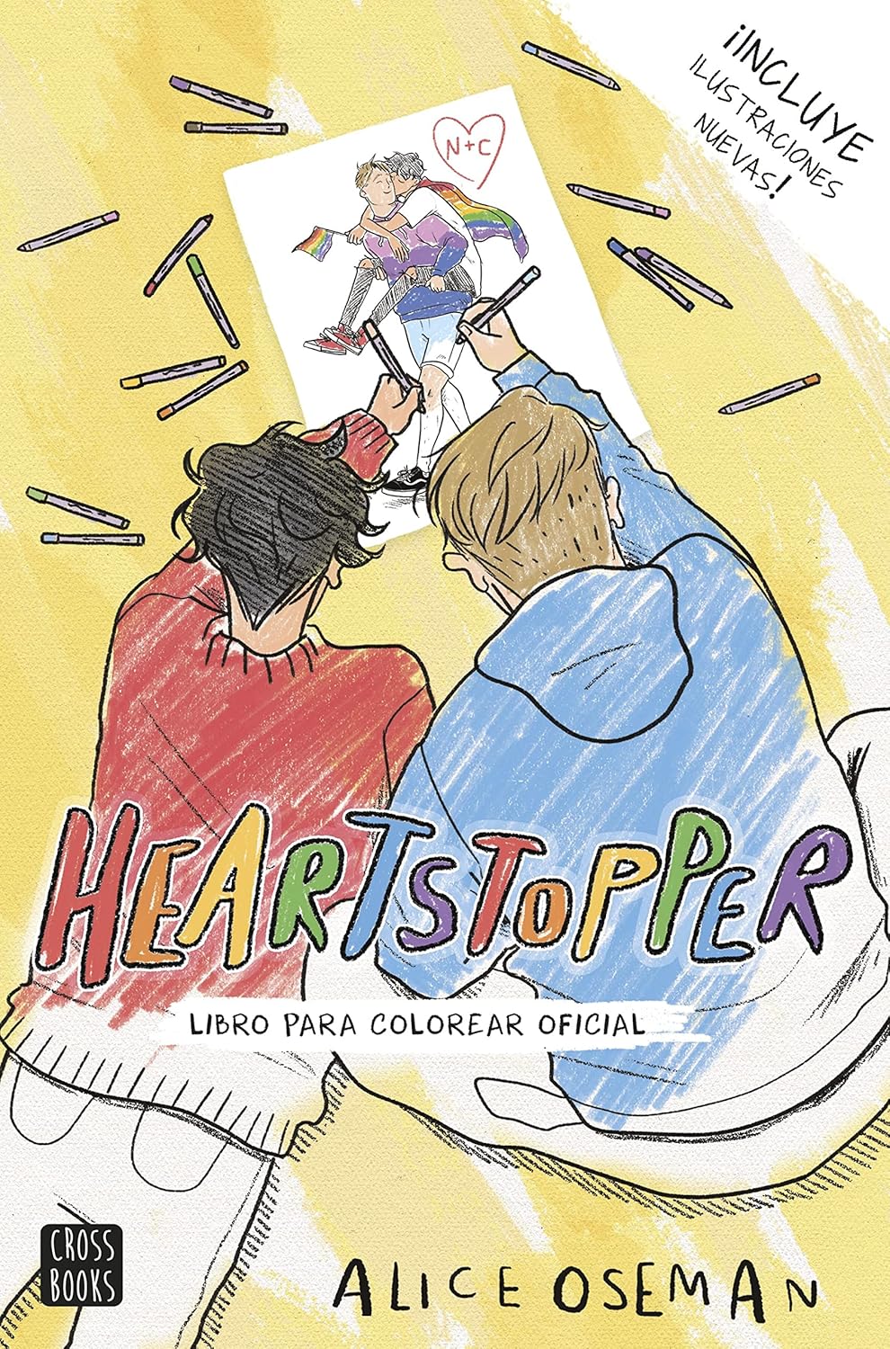 

Heartstopper: Libro para colorear oficial (Crossbooks)