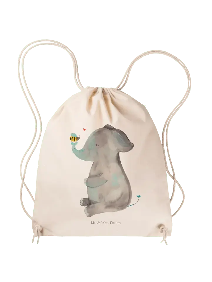 

Спортивная сумка Mr. & Mrs. Panda, кремовый
