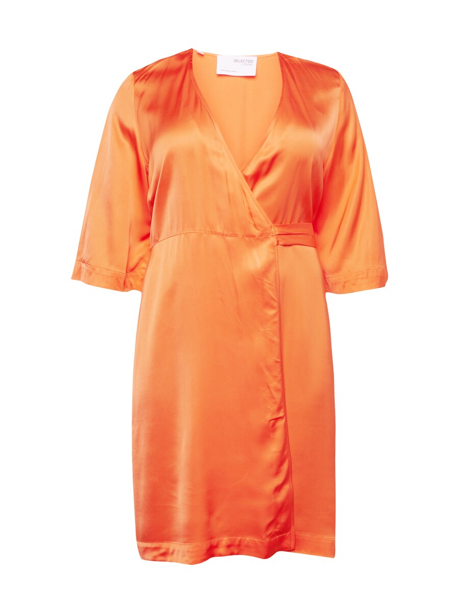 

Платье Selected Femme Curve Franziska, оранжевый