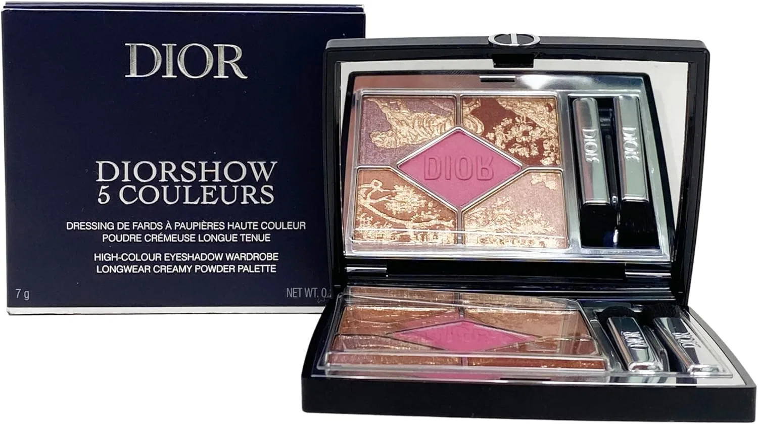 Тени для век Dior Diorshow 974 Pink Riviera 7 г