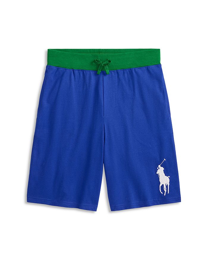 

Мальчиковые хлопковые шорты Big Pony - для старших детей Ralph Lauren, синий