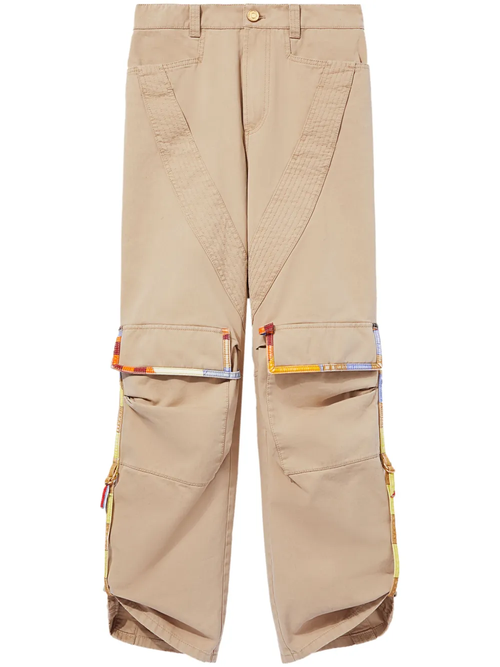 

Брюки карго с узором PUCCI, нейтральный