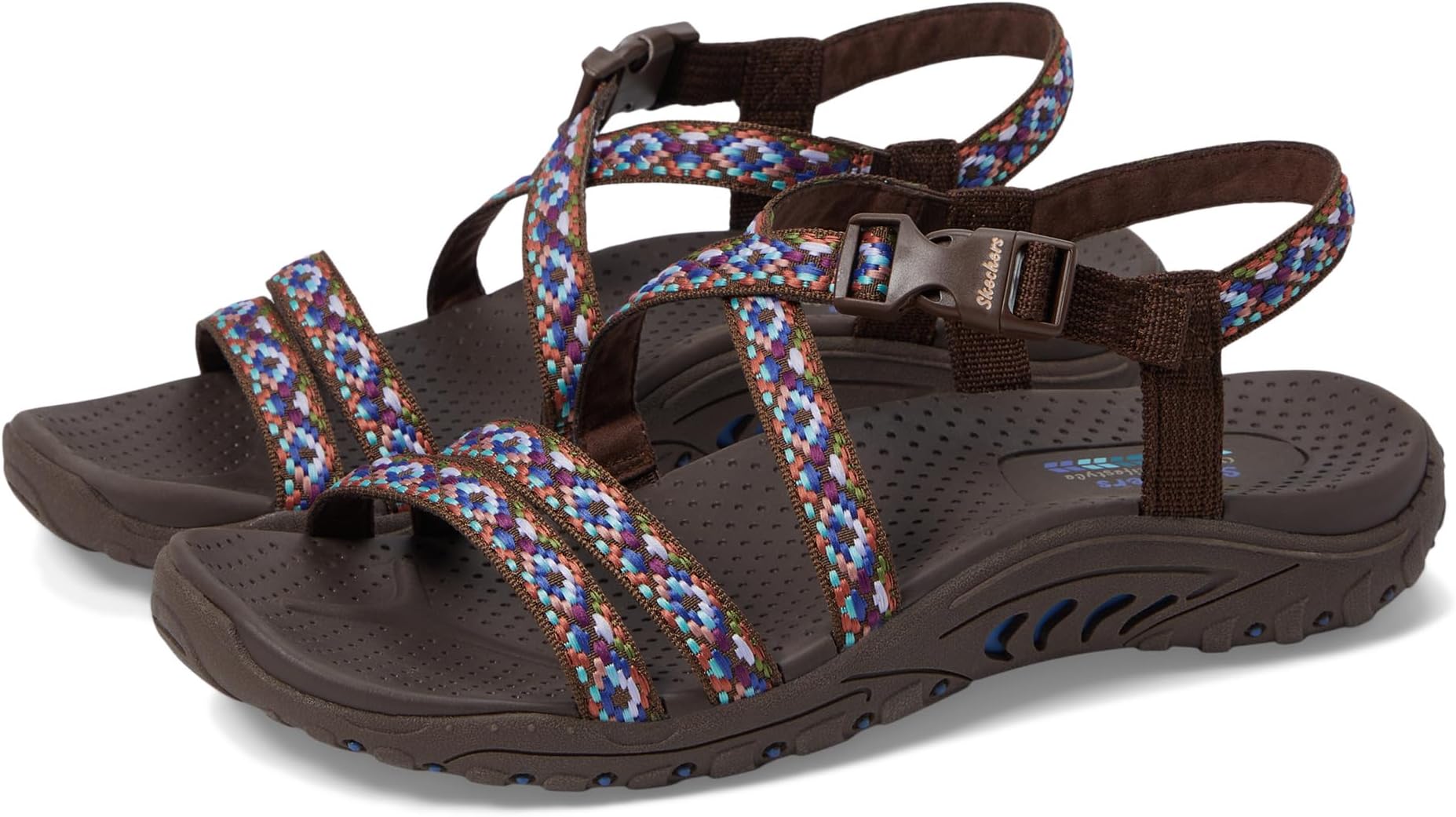 Сандалии SKECHERS Reggae - Dream Weaver, Chocolate Multi