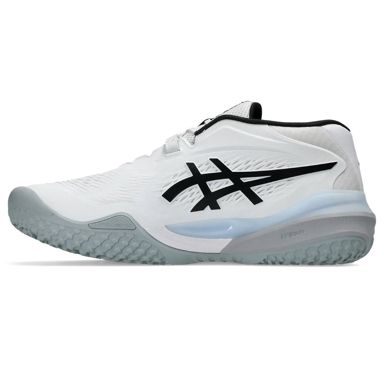 Мужские теннисные кроссовки «GEL-RESOLUTION 10 OC» от ASICS, White/Black — фото 4
