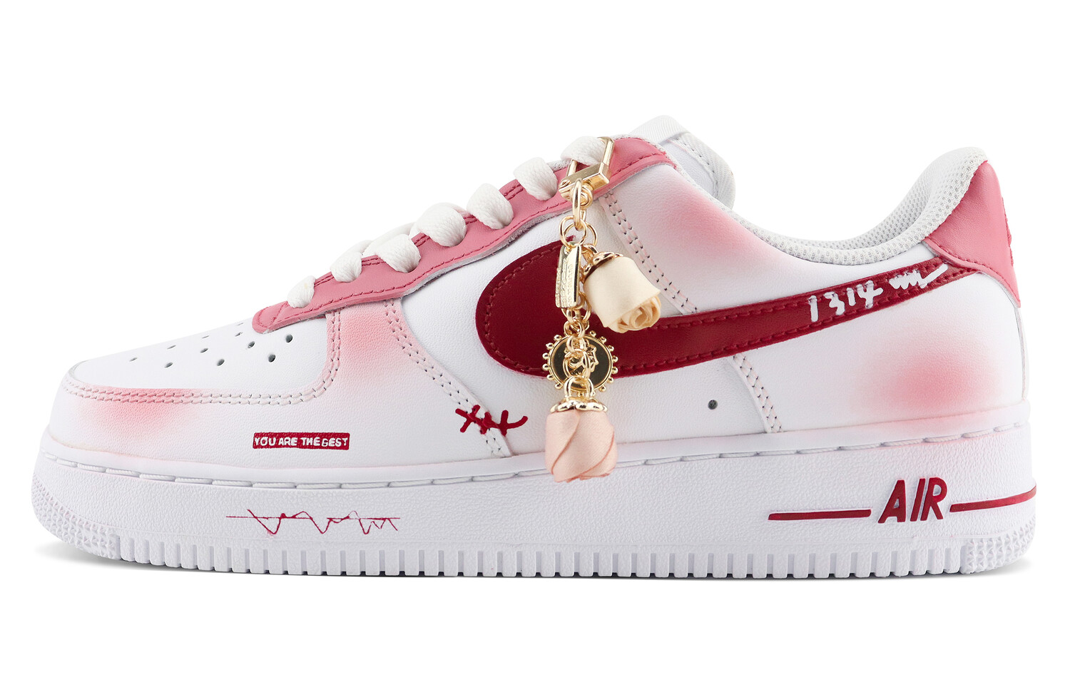

Мужские кроссовки для скейтбординга Nike Air Force 1, Pink