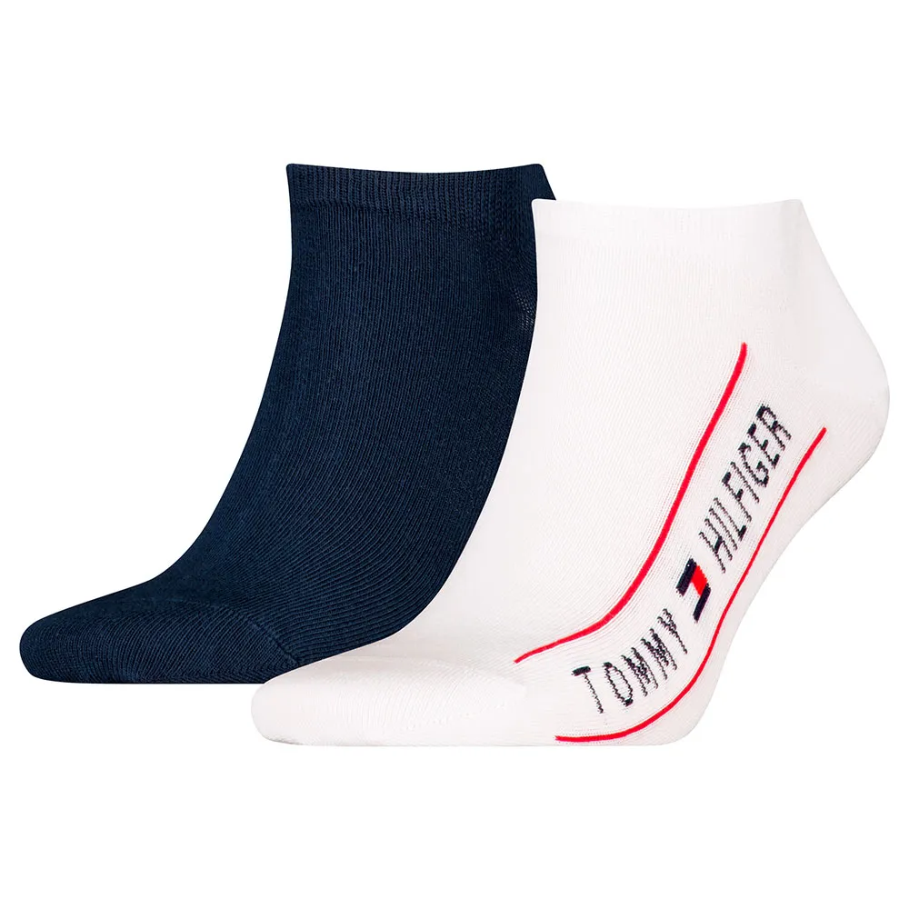 

Носки 2 шт Tommy Hilfiger Sneaker Logo, белый