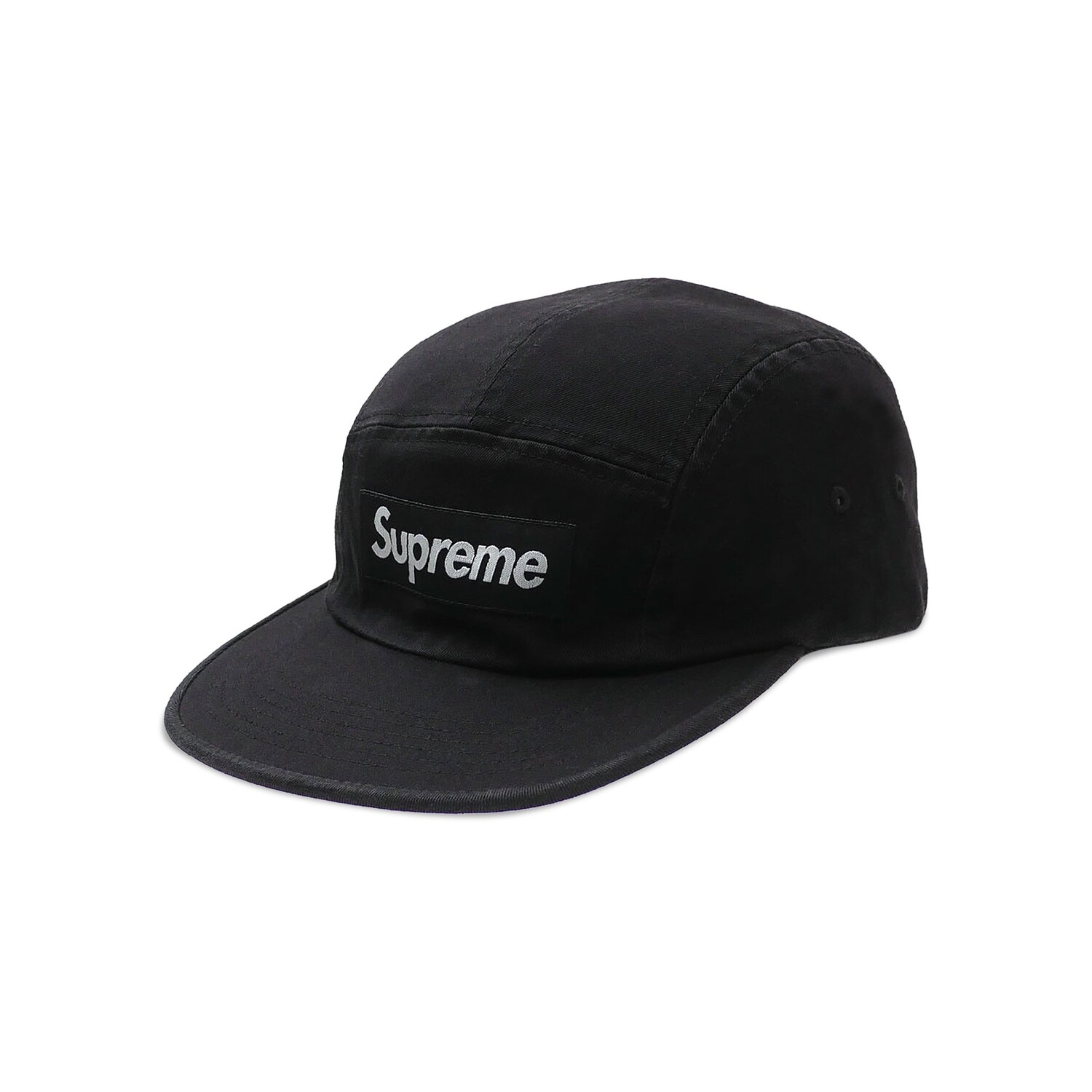 

Кепка Supreme из твила чинос, цвет Черный