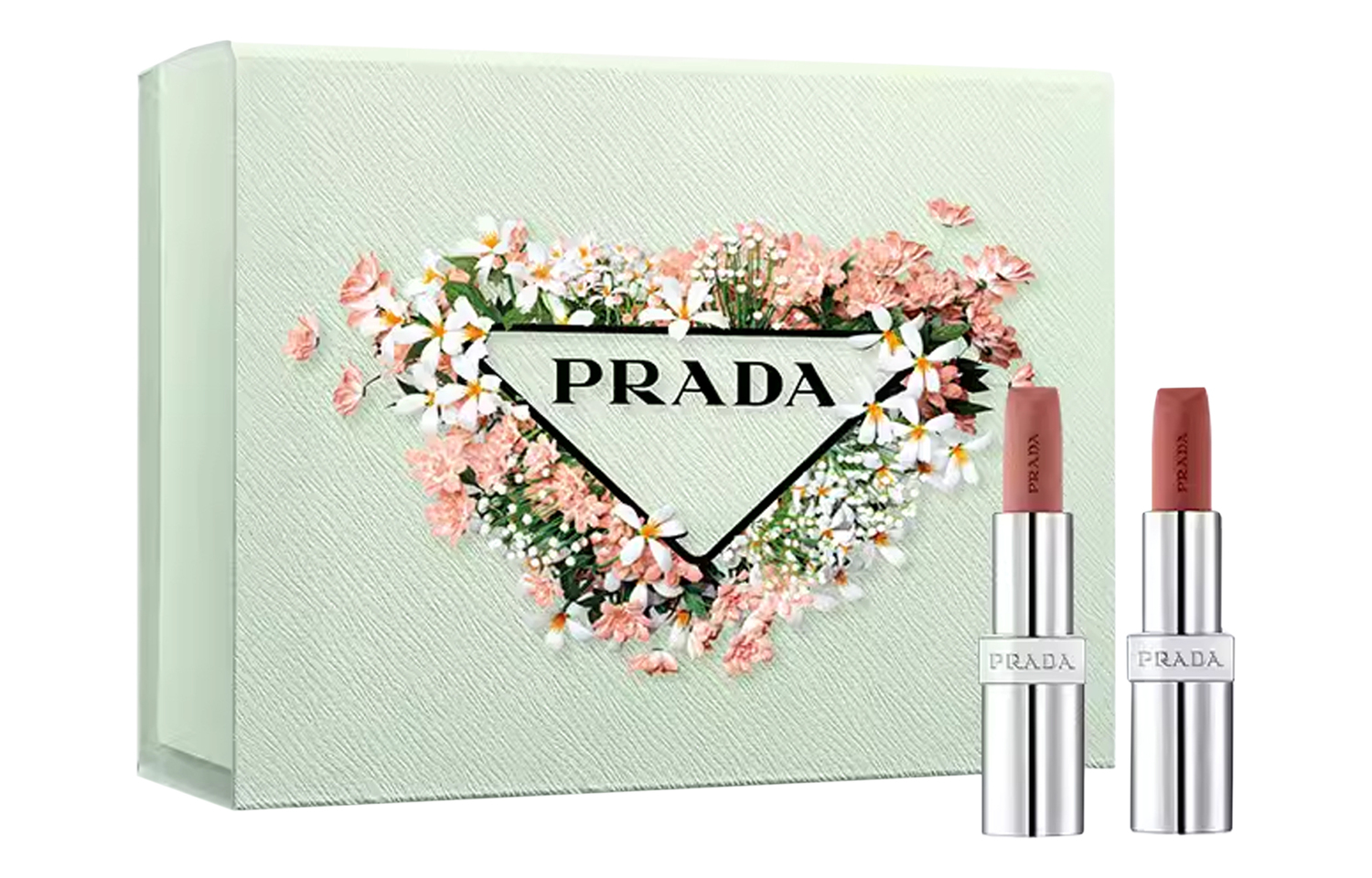 

Ограниченная весенняя коллекция помада двухцветная помада матовый эффект легко растушевывается осветляющий эффект 3,8г+3,8г PRADA