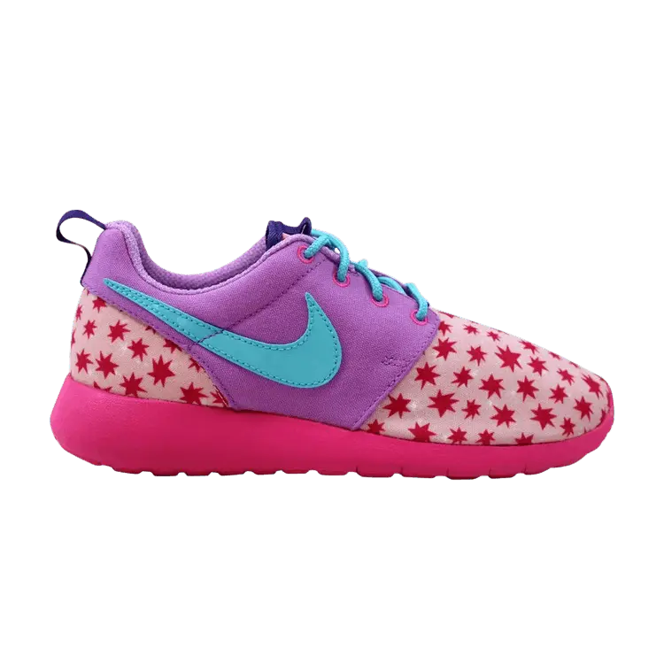 

Кроссовки Nike Roshe One Print GS 'Prism Pink', розовый