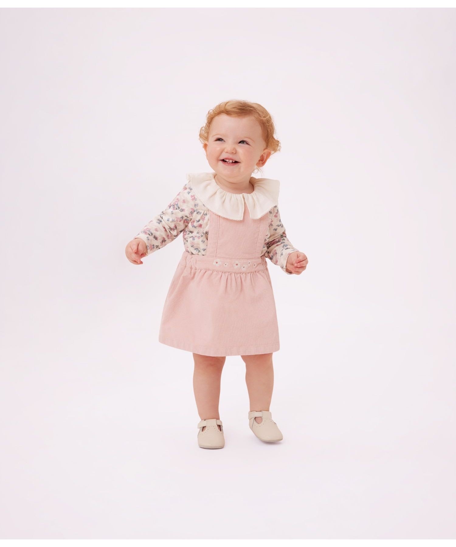 Юбка-свитер PETIT BATEAU, Light Pink — фото 3