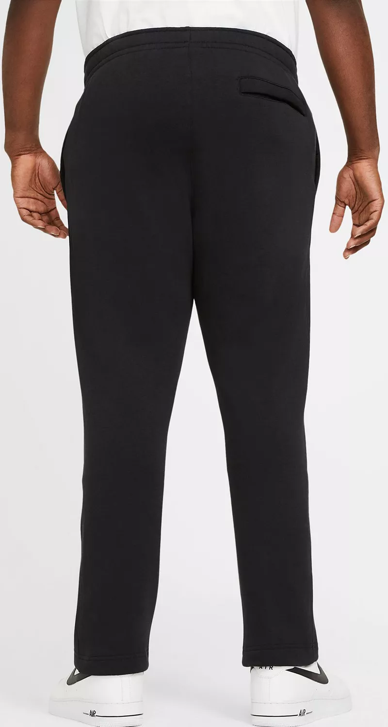 

Мужские флисовые спортивные штаны Nike Sportswear Club, черный/белый