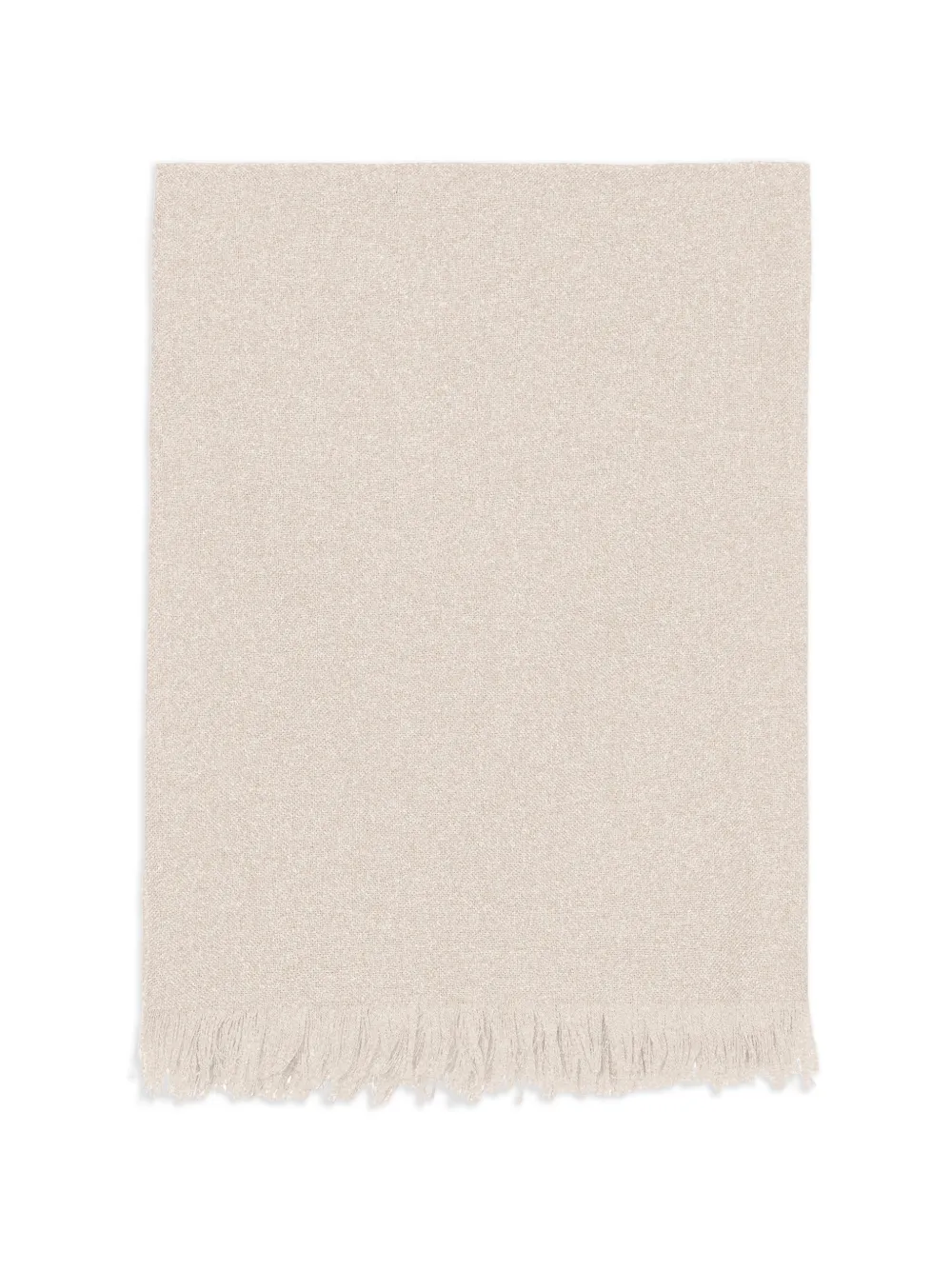 

Вуальный шарф с бахромой Bompard, бежевый