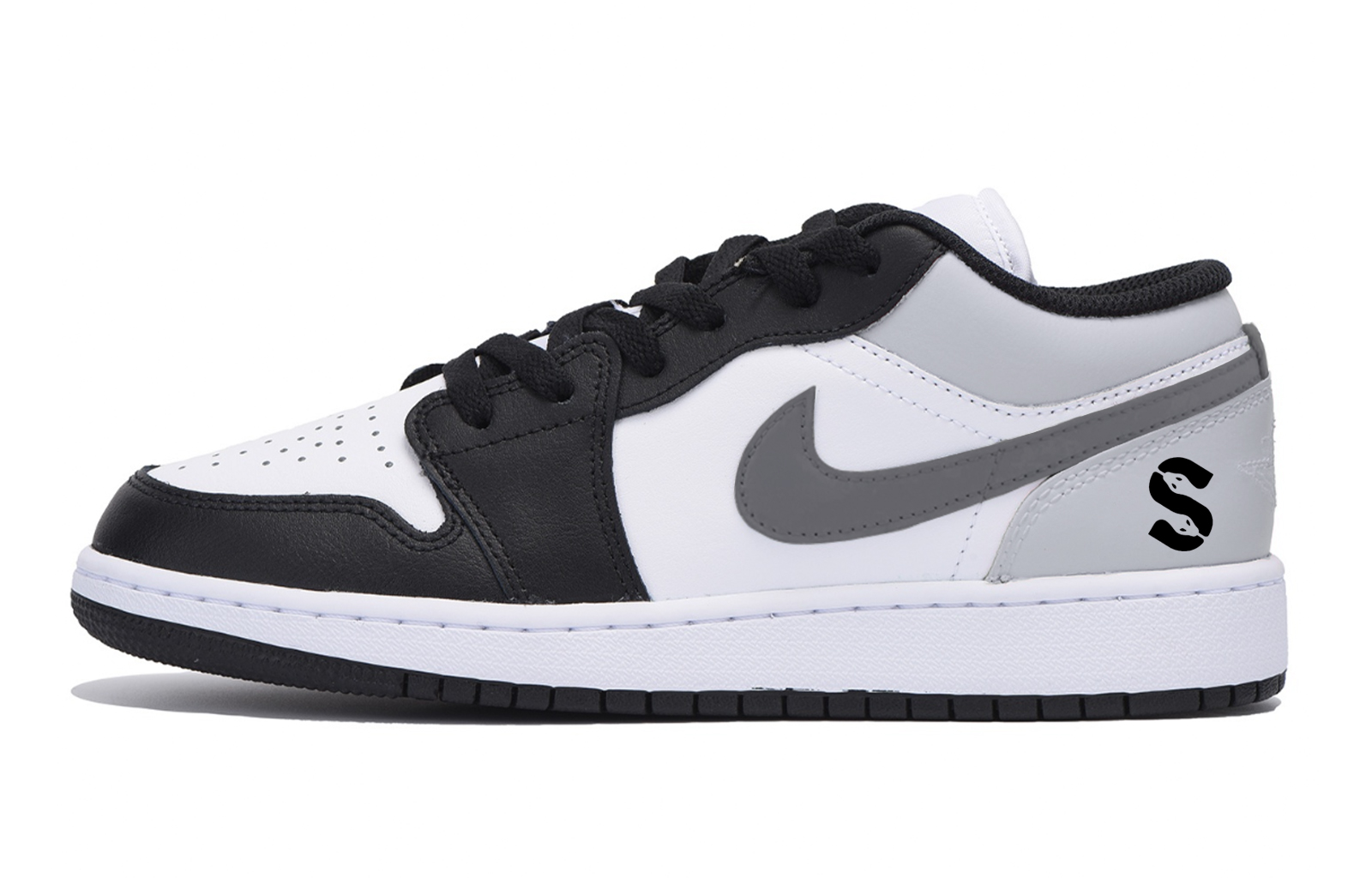 

Jordan Детские кроссовки для скейтбординга Air 1 LOW, черные, для подростков