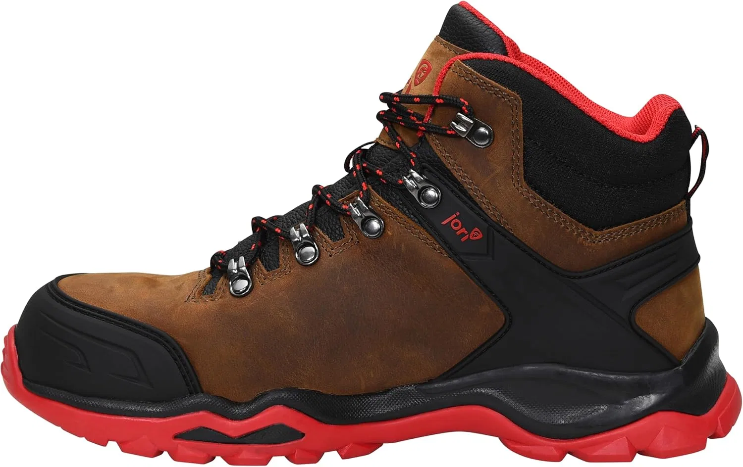 Защитная обувь ELTEN Jori jo_Powerful Brown Mid S3S, женская и мужская, кожа, стальной защитный носок, легкая, классическая — фото 3