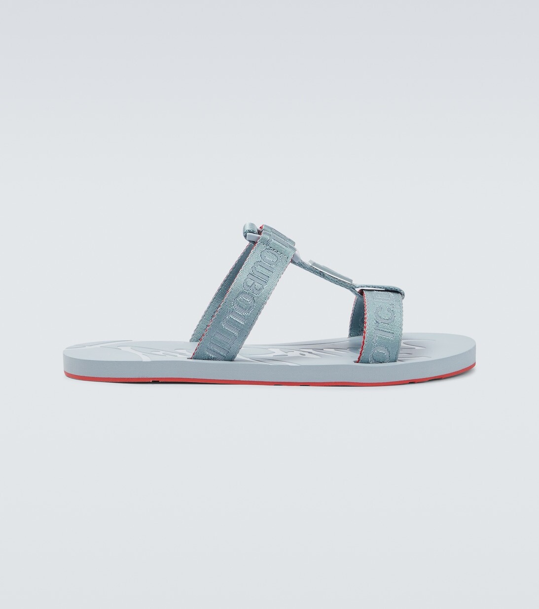 

Жаккардовые сандалии Surf Christian Louboutin, синий