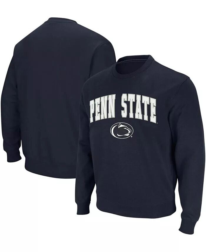 

Мужская толстовка Penn State Nittany Lions Arch Logo с круглым вырезом Colosseum, синий