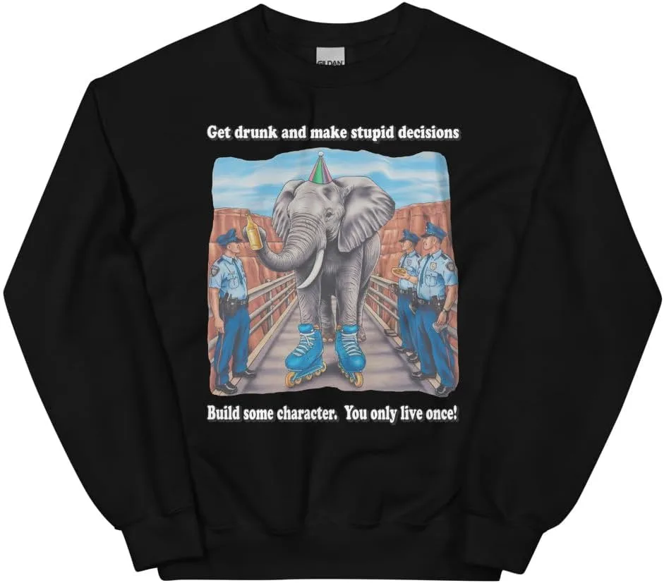 Толстовка Get Drunk And Make Stupid Decisions