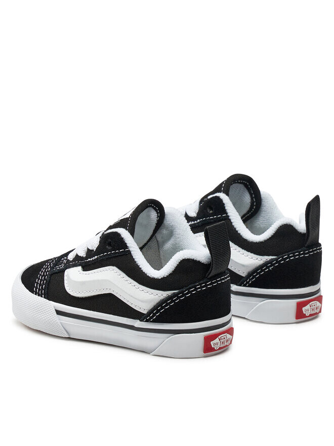 Тканевые кроссовки Knu Skool Elastic Lace Vans, черный — фото 3