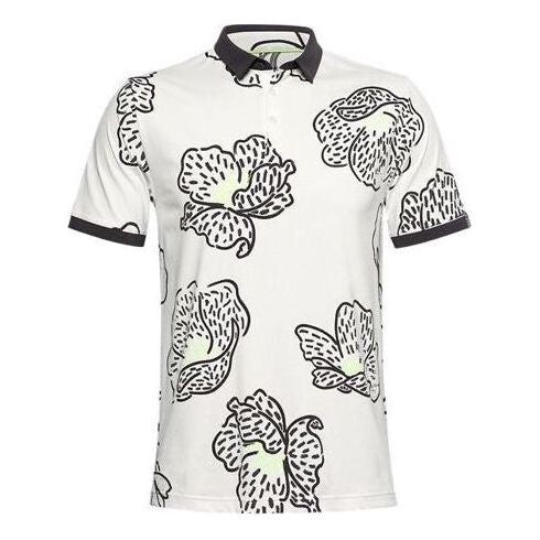 

Рубашка поло range unlimited monarch polo shirt 'white black' Under Armour, белый