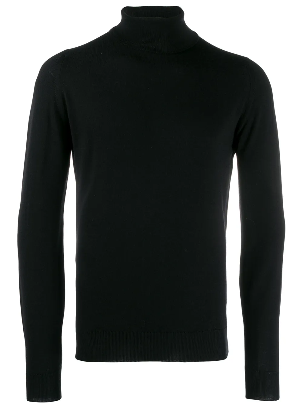 

Свитер с высоким воротником John Smedley, черный