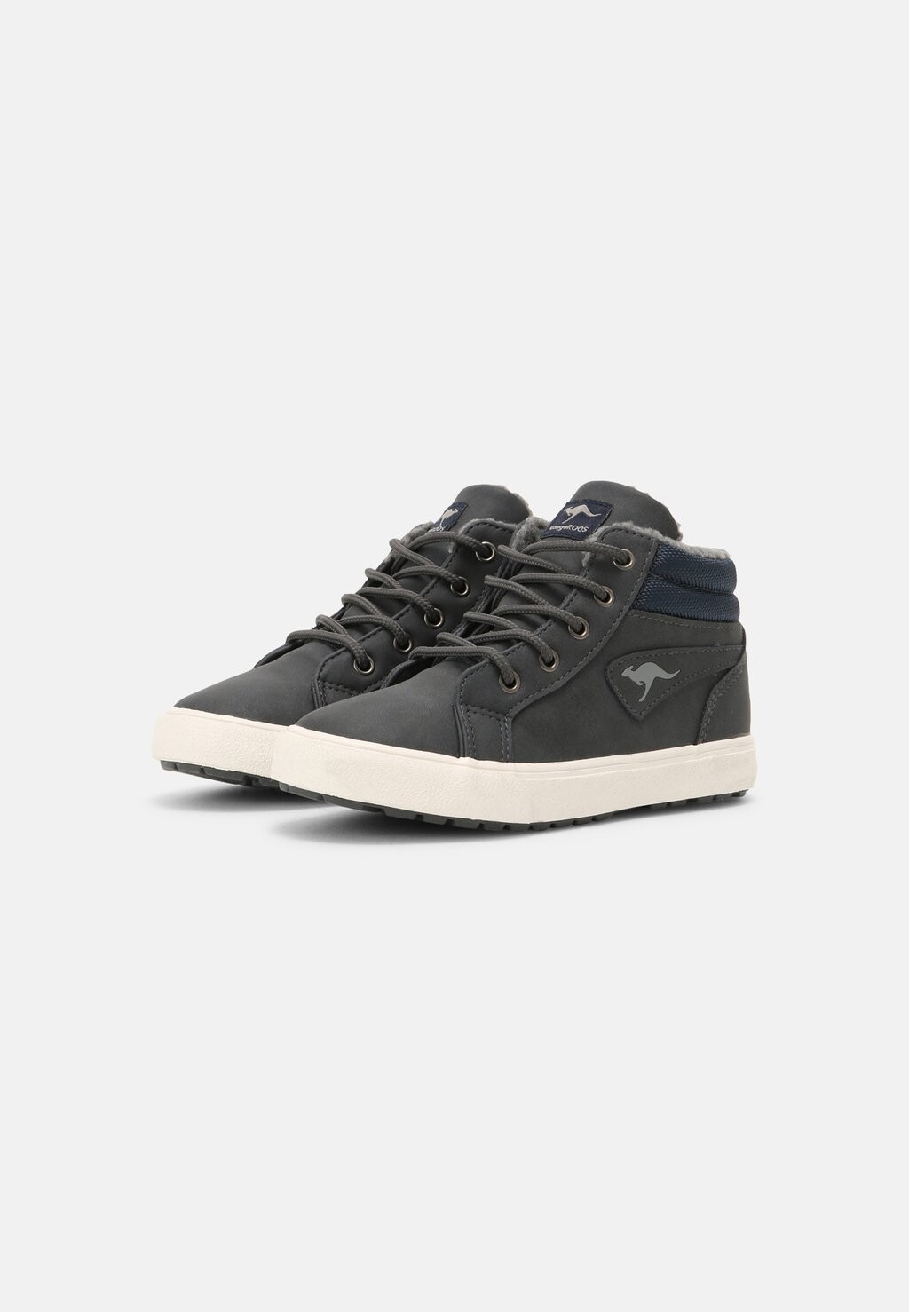 Высокие кроссовки Kavu KangaROOS, цвет dark navy/white — фото 2
