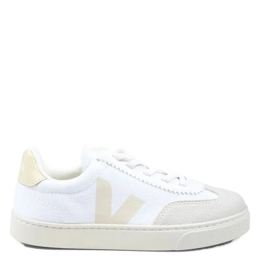 Кроссовки Veja Kids Volley с эластичными шнурками, белый