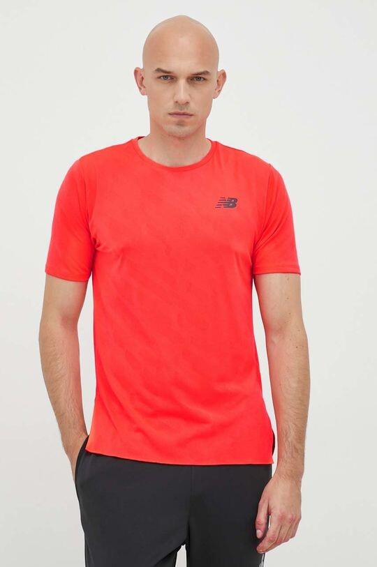 

Футболка для бега NYC Marathon Q Speed New Balance, розовый