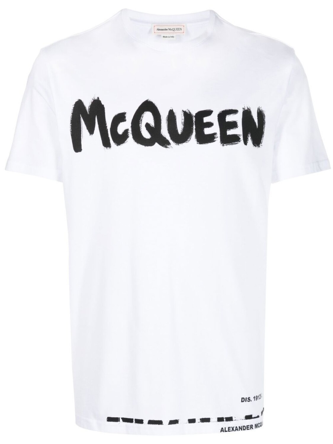 

Alexander McQueen футболка с логотипом, белый