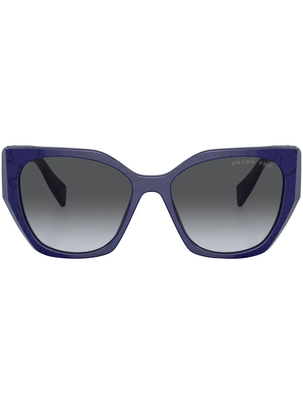 

Солнцезащитные очки в оправе 'кошачий глаз' с логотипом Prada Eyewear, синий