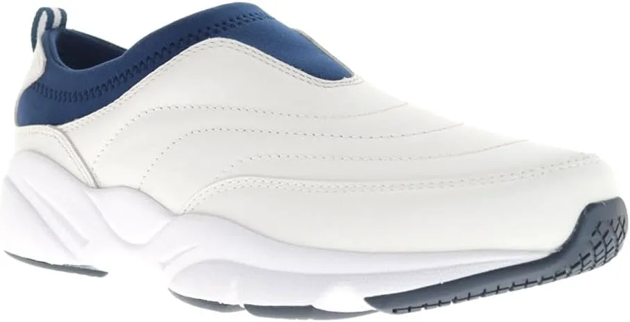 Мужские кроссовки Propét Stability Slip-on, белый/синий — фото 3