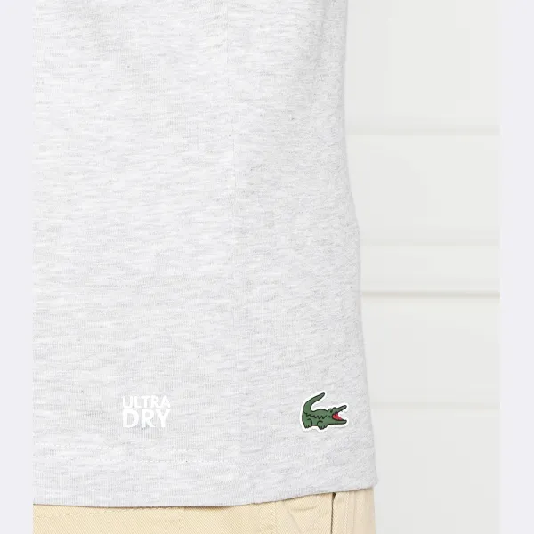 Футболка стандартного кроя Lacoste, серый — фото 4