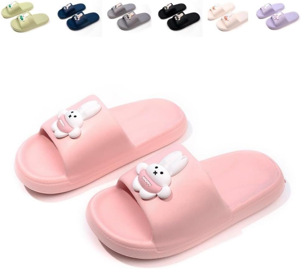 

Милые шлепанцы-зайчики Albiva, розовый